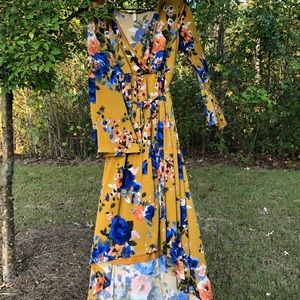 Pink Blush Maternity dress worn 2 times